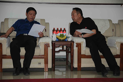 沁陽(yáng)市委副書(shū)記劉明勝一行蒞臨我調(diào)研 沁陽(yáng)市委副書(shū)記劉明勝一行蒞臨我調(diào)研